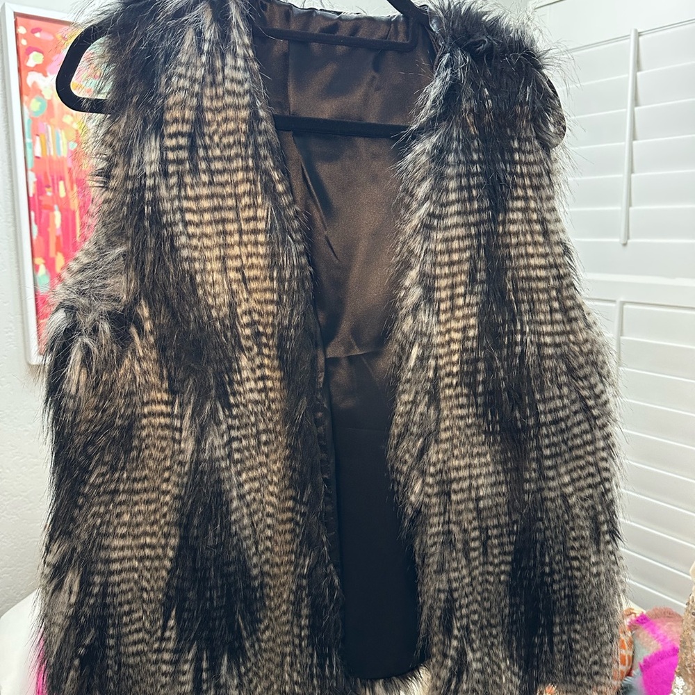 Faux Fur Vest